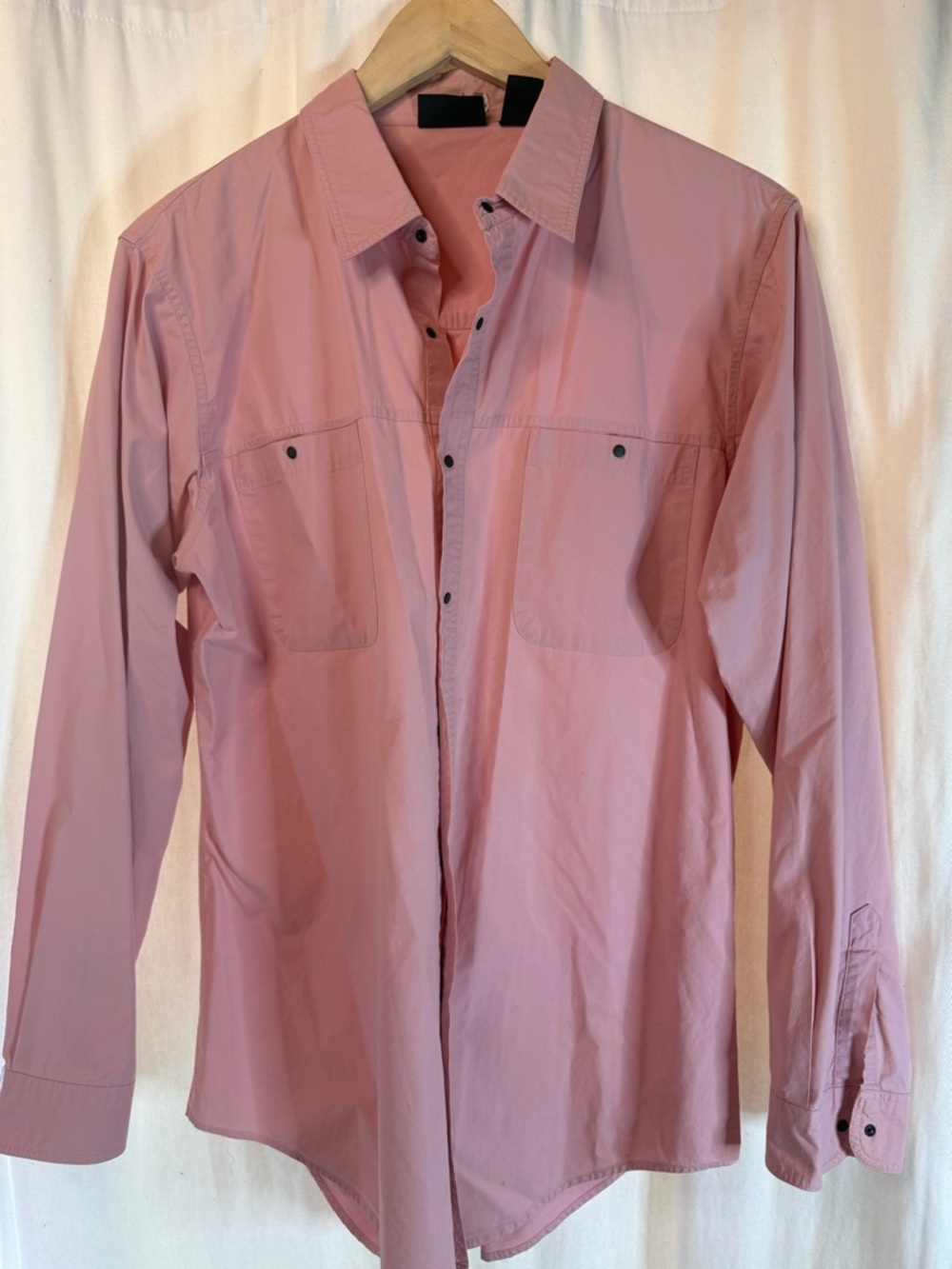 Patagonia Men's Light Pink Shirt Jacket - Snap Front